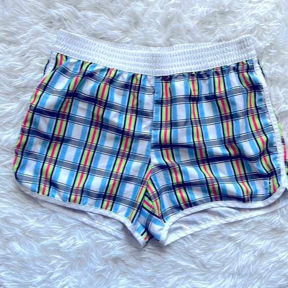 OP Girls Plaid Active Shorts - Picture 1 of 3